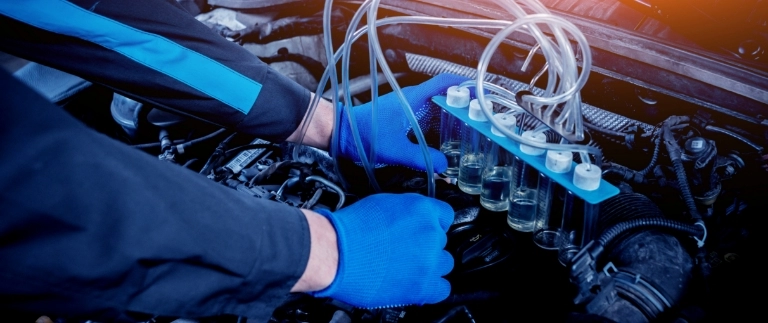 Czyszczenie wtryskiwaczy